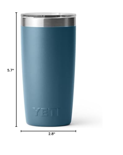YETI Rambler 10 oz Tumbler, Stainless Steel, Vacuum Insulated with MagSlider Lid