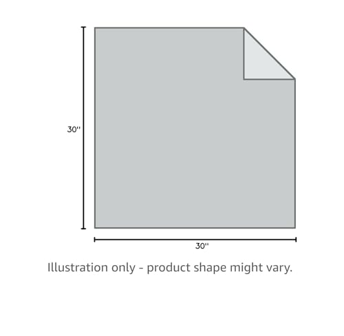 Barefoot Dreams CozyChic Lite Baby Receiving Blanket, Moonbeam, 30"x30"