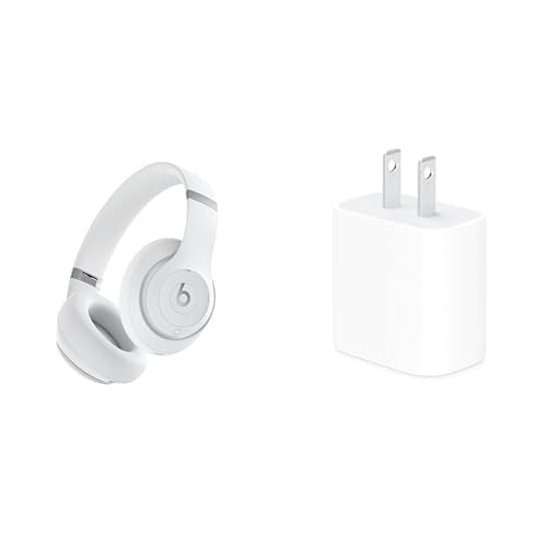 Beats Studio Pro - Wireless Bluetooth Noise Cancelling Headphones - Personalized Spatial Audio, USB-C Lossless Audio, Apple & Android Compatibility, Up to 40 Hours Battery Life - Matte White