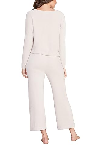 Barefoot Dreams CozyChic Ultra Lite Slouchy Pullover for Women, Ultra Soft Long Sleeve, Crew Neck Pullover