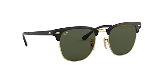 Ray-Ban RB3716 Clubmaster Metal Square Sunglasses