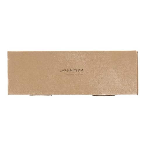 LARS NYSØM Electric Salt and Pepper Grinder Set I Automatic Salt and Pepper Mills with Adjustable Ceramic Grinder I USB Rechargeable Electric Spice Grinder Set (Almond Beige)