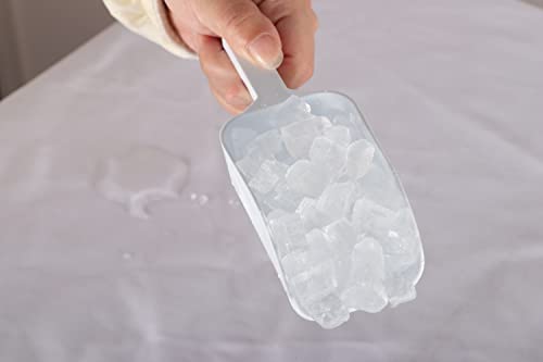 Frigidaire Nugget Ice Maker, Countertop Ice Machine with Transparent Window, Sonic Ice Maker with 44 lbs. Capacity, Auto Self Cleaning Ice Maker Machine, 2.0 Gen, Cream - 16.75D x 11.75W x 20.25H