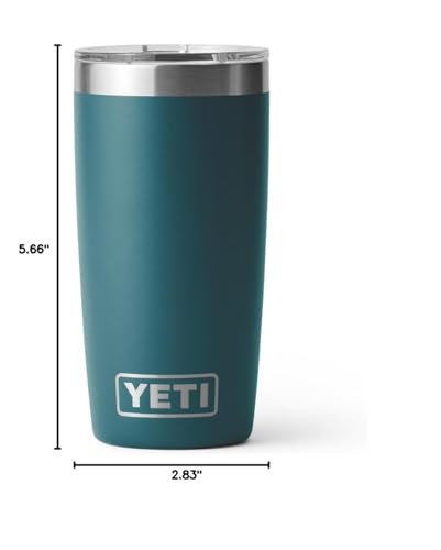 YETI Rambler 10 oz Tumbler, Stainless Steel, Vacuum Insulated with MagSlider Lid