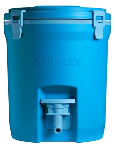 STANLEY Adventure 2 Gallon Fast Flow Water Jug, Ice Water Dispenser, Insulated Beverage Cooler with Easy Pour Spigot and Latched Foam Lid