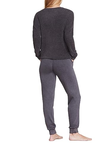 Barefoot Dreams CozyChic Ultra Lite Slouchy Pullover for Women, Ultra Soft Long Sleeve, Crew Neck Pullover