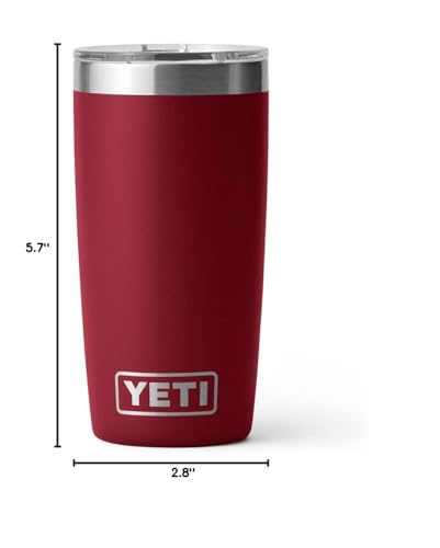 YETI Rambler 10 oz Tumbler, Stainless Steel, Vacuum Insulated with MagSlider Lid