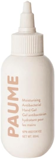PAUME Antibacterial Gel 3oz | Silicon & Paraben Free, No Artificial Fragrances & Vegan (Travel Size)