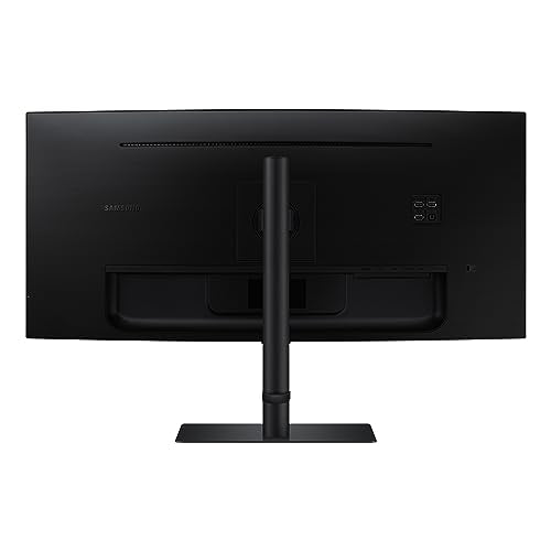 SAMSUNG 34-Inch ViewFinity S65TC Series Ultra-WQHD 1000R Curved Computer Monitor, HDR10, 100Hz, AMD FreeSync, Thunderbolt 4, Height Adjustable Stand, Built-in Speakers, Eye Care, LS34C650TANXGO, 2024