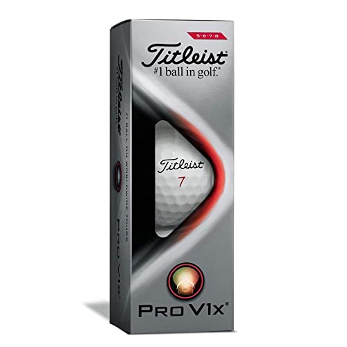 Titleist Pro V1x Golf Balls (One Dozen)
