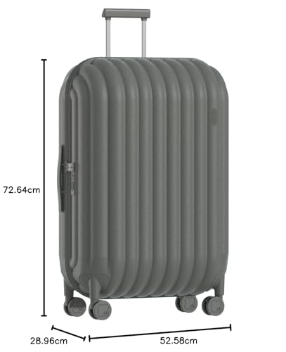 artrips Luggage with 8 Spinner Wheels,Lightweight Hardside Suitcase with Cover Protector,PC Hardshell Luggage,Travel Suitcase with Bread Design,TSA Lock,20/24/28inch