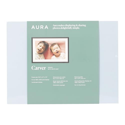 Aura Digital Picture Frame - 10.1" HD Mat Display | Wirecutter&