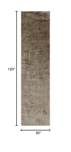 RUGGABLE Impasto Washable Rug - Perfect Modern Area Rug for Living Room Bedroom Kitchen - Non-Slip, Pet & Child Friendly, Stain & Water Resistant - Durable - Sage Green 3&