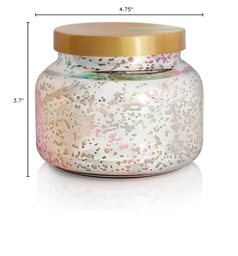 Capri Blue Volcano Scented Candles for Home - Mercury Iridescent Oversized Jar Candles - Long Lasting Candles - Holiday Candles - Luxury Candles Gifts for Women & Men - Soy Candles (28 oz)