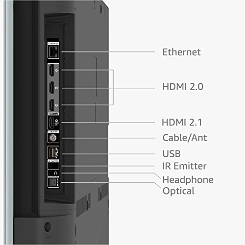 Amazon Fire TV 50" Omni QLED Series 4K UHD smart TV, Dolby Vision IQ, Fire TV Ambient Experience, local dimming, hands-free with Alexa