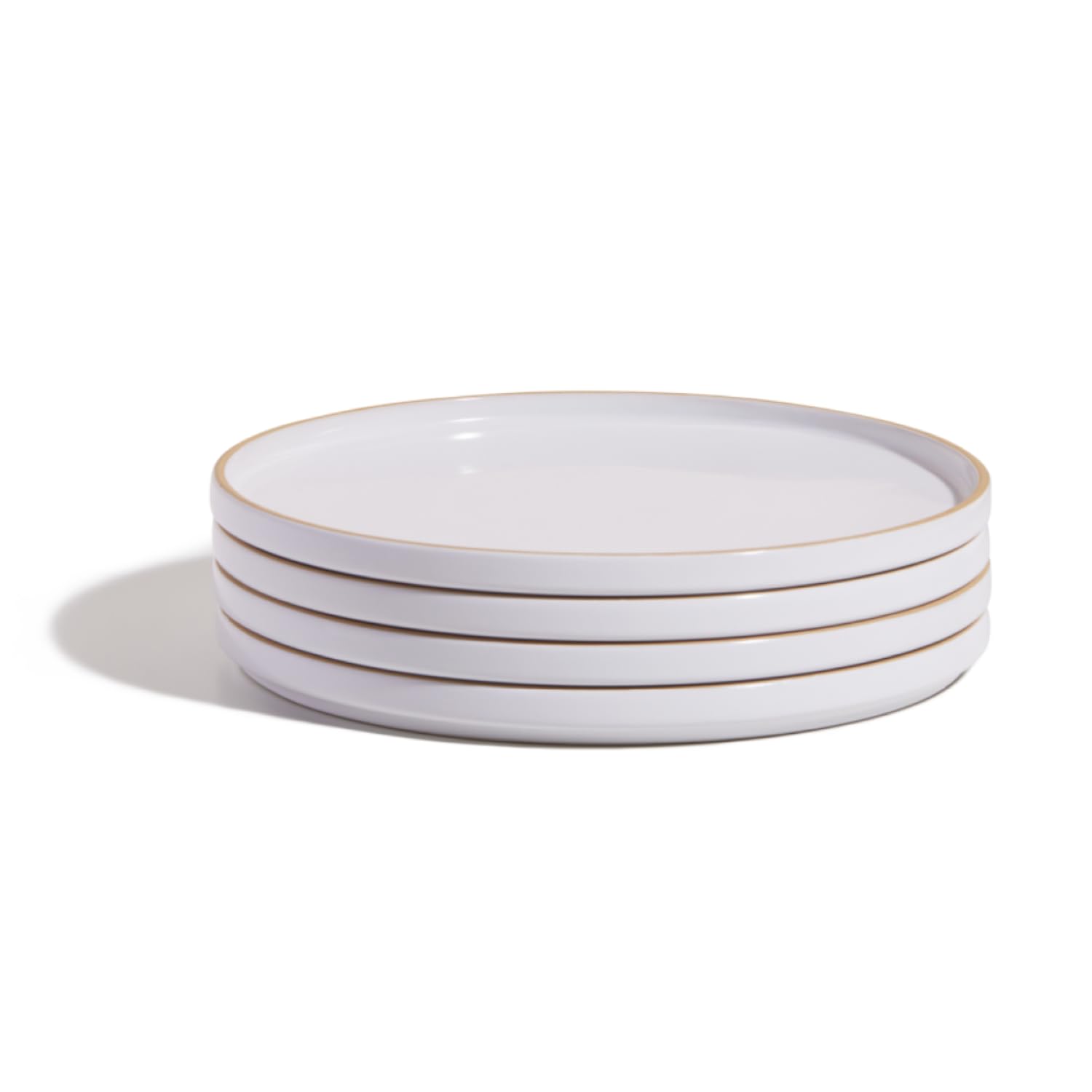 Our Place Dinner Plates - Set of Four 10.5” Handcrafted Ceramic Dinner Plates | Chip-Resistant, Restaurant-Grade | Stackable & Space-Saving | Steam