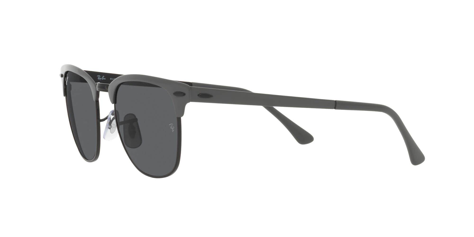 Ray-Ban RB3716 Clubmaster Metal Square Sunglasses