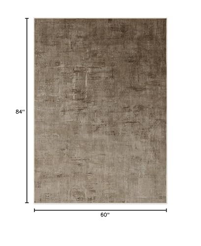 RUGGABLE Impasto Washable Rug - Perfect Modern Area Rug for Living Room Bedroom Kitchen - Non-Slip, Pet & Child Friendly, Stain & Water Resistant - Durable - Sage Green 3&
