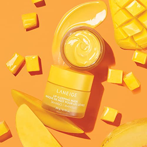 LANEIGE Lip Sleeping Mask: Nourish, Hydrate, Vitamin C, Murumuru & Shea Butter, Antioxidants, Flaky, Dry Lips