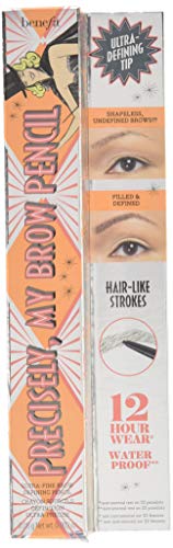 Benefit Precisely My Brow Pencil Ultra Fine Brow Defining, No. 4, Medium, 0.002 Ounce