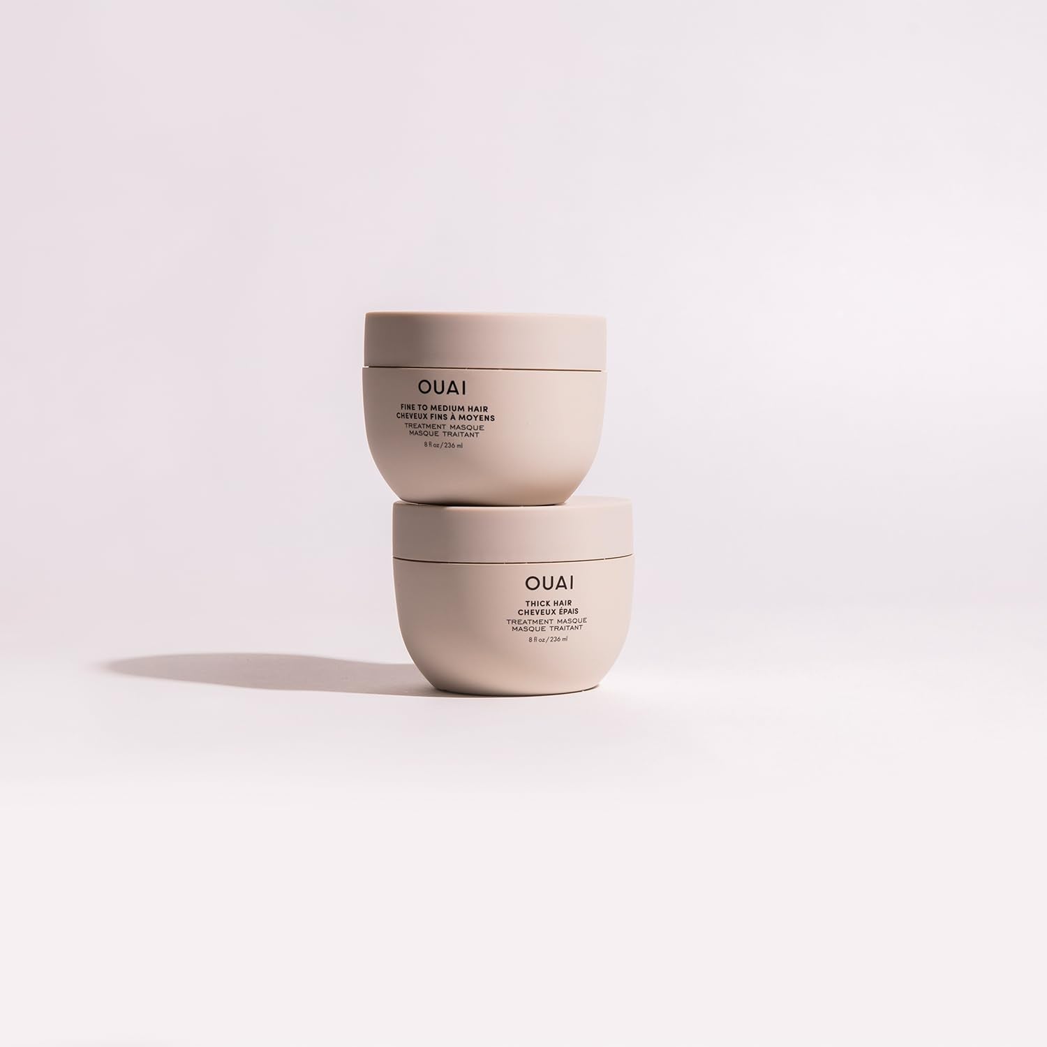 OUAI Fine to Medium Hair Treatment Masque - Hair Mask for Hair Repair, Hydration and Shine - With Shea Butter, Keratin and Panthenol - Paraben, Phthalate and Sulfate Free Hair Care (8 Fl Oz)