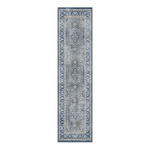 RUGGABLE Kamran Washable Rug - Perfect Vintage Area Rug for Living Room Bedroom Kitchen - Pet & Child Friendly - Stain & Water Resistant - Hazel 5&