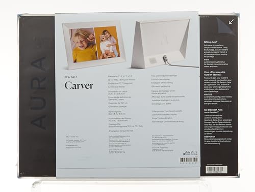 Aura Digital Picture Frame - 10.1" HD Mat Display | Wirecutter&