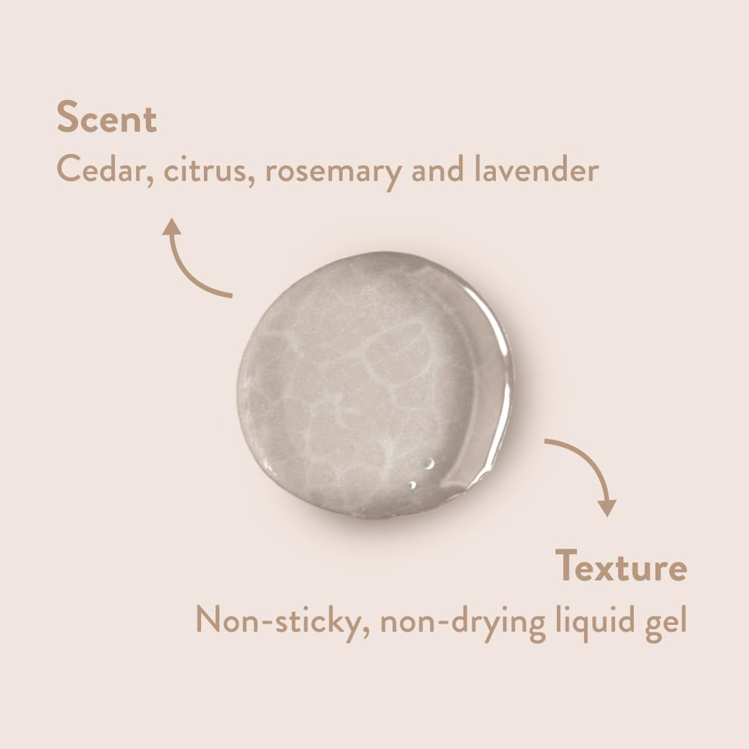 PAUME Antibacterial Gel 3oz | Silicon & Paraben Free, No Artificial Fragrances & Vegan (Travel Size)