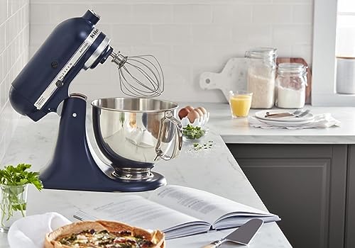 KitchenAid Artisan Series 5-Quart Tilt-Head Stand Mixer, Almond Cream, KSM150PSAC