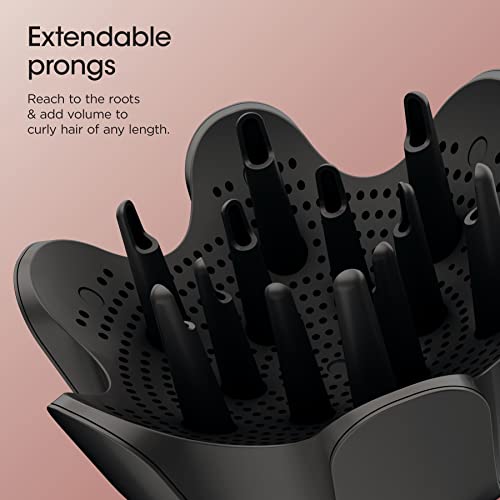 Shark HD430 FlexStyle Air Styling & Drying System, Powerful Hair Dryer Brush & Multi-Styler with Auto-Wrap Curlers, Paddle Brush, Oval Brush, Concentrator Attachment, Stone