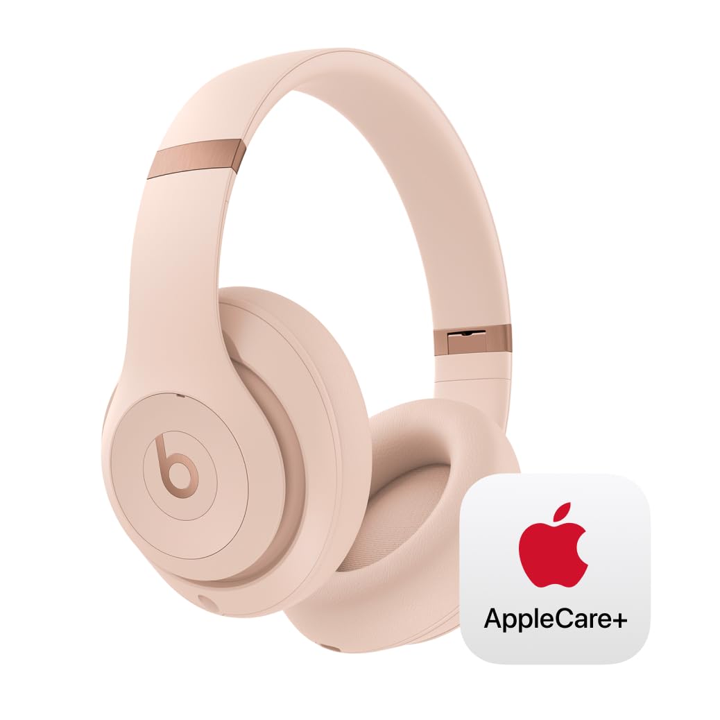 Beats Studio Pro - Wireless Bluetooth Noise Cancelling Headphones - Personalized Spatial Audio, USB-C Lossless Audio, Apple & Android Compatibility, Up to 40 Hours Battery Life - Matte White