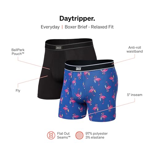 SAXX Underwear Co. Mens Saxx Underwear Boxer Briefs