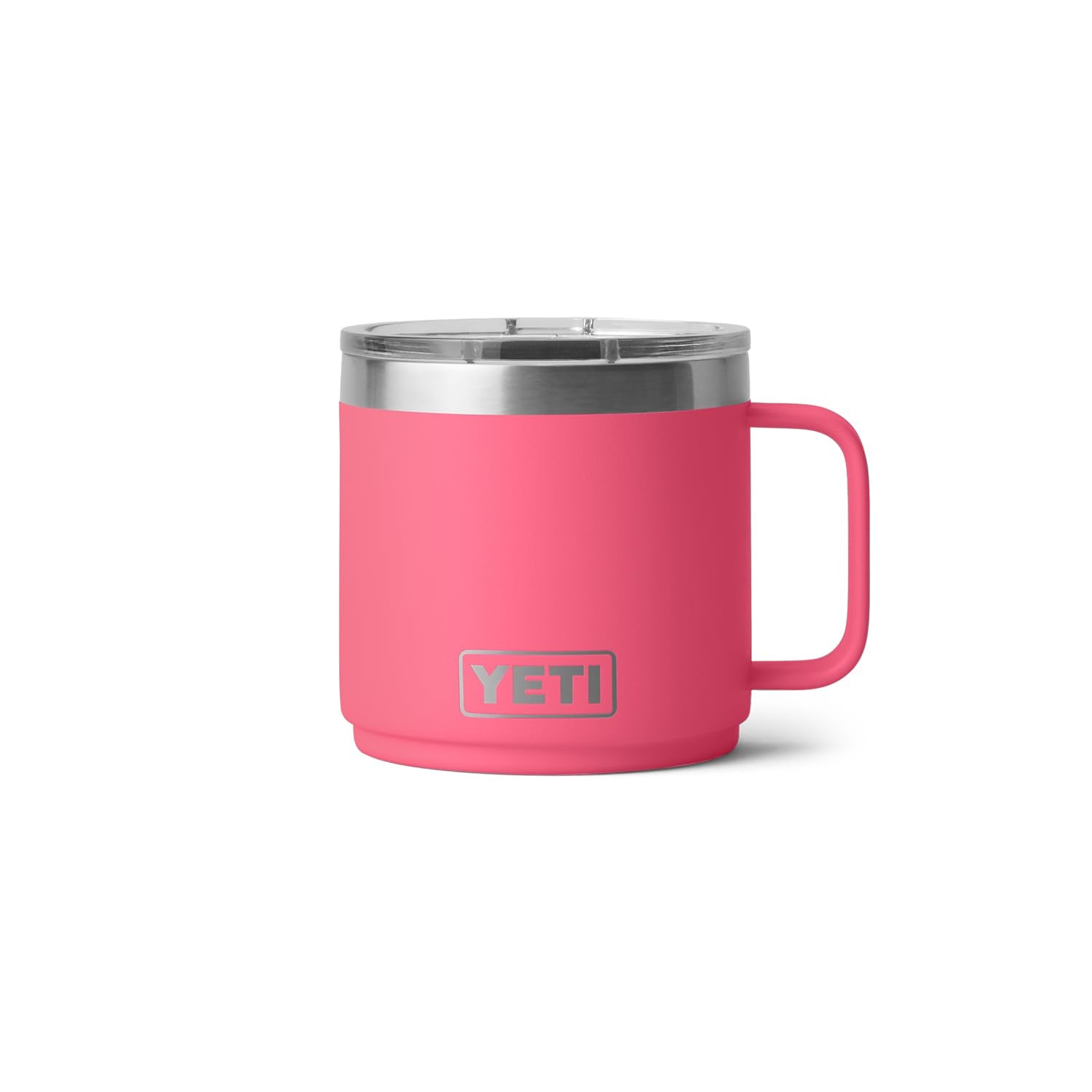 YETI Rambler 14 oz Mug, Vacuum Insulated, Stainless Steel with MagSlider Lid, Stainless