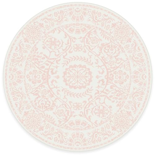 RUGGABLE Washable 2x3 Area Rug, Delphina Delft Blue, Premium Vintage Rugs for Living Room, Bedroom, Kitchen, Office, Classroom with Gripper Non Slip Pad