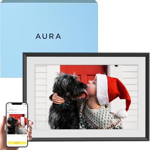 Aura Digital Picture Frame - 10.1" HD Mat Display | Wirecutter&