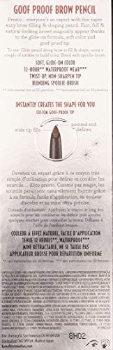 BENEFIT COSMETICS Goof Proof Brow Pencil 03 Warm Light Brown