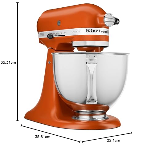 KitchenAid Artisan Series 5-Quart Tilt-Head Stand Mixer, Almond Cream, KSM150PSAC