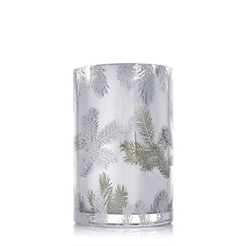 Thymes Frasier Fir Statement 3-Wick Candle - Scented Candle with Crisp Notes of Siberian Fir Needles, Cedarwood, and Relaxing Sandalwood - Luxury Home Fragrance - Silver Candle (12.5 oz)