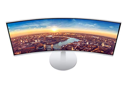 SAMSUNG 34-Inch ViewFinity S65TC Series Ultra-WQHD 1000R Curved Computer Monitor, HDR10, 100Hz, AMD FreeSync, Thunderbolt 4, Height Adjustable Stand, Built-in Speakers, Eye Care, LS34C650TANXGO, 2024