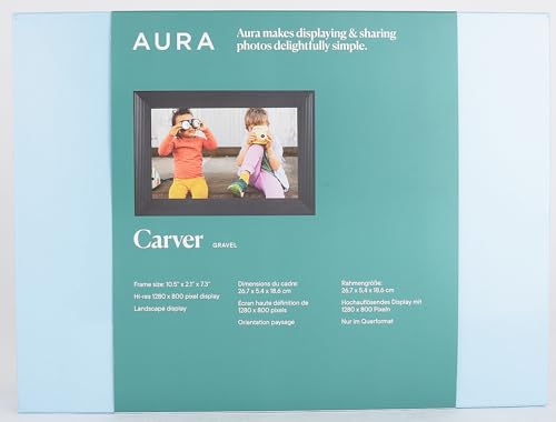 Aura Digital Picture Frame - 10.1" HD Mat Display | Wirecutter&