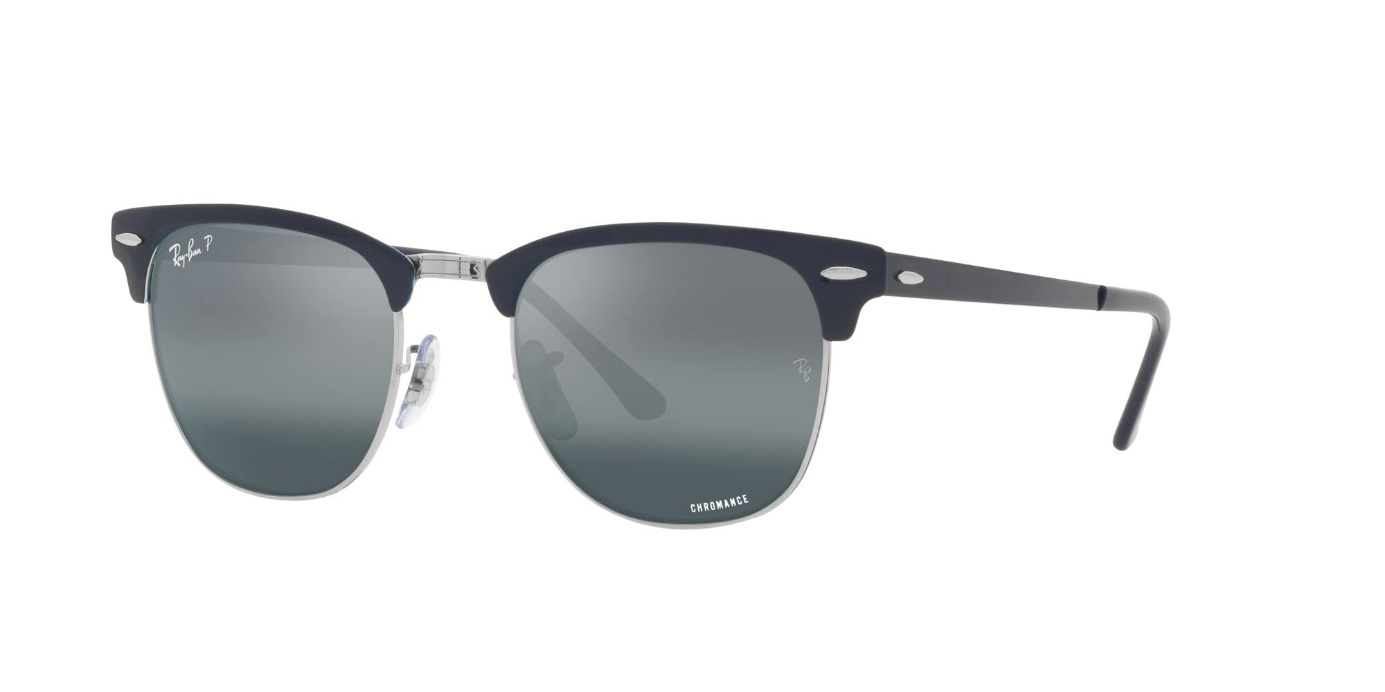 Ray-Ban RB3716 Clubmaster Metal Square Sunglasses