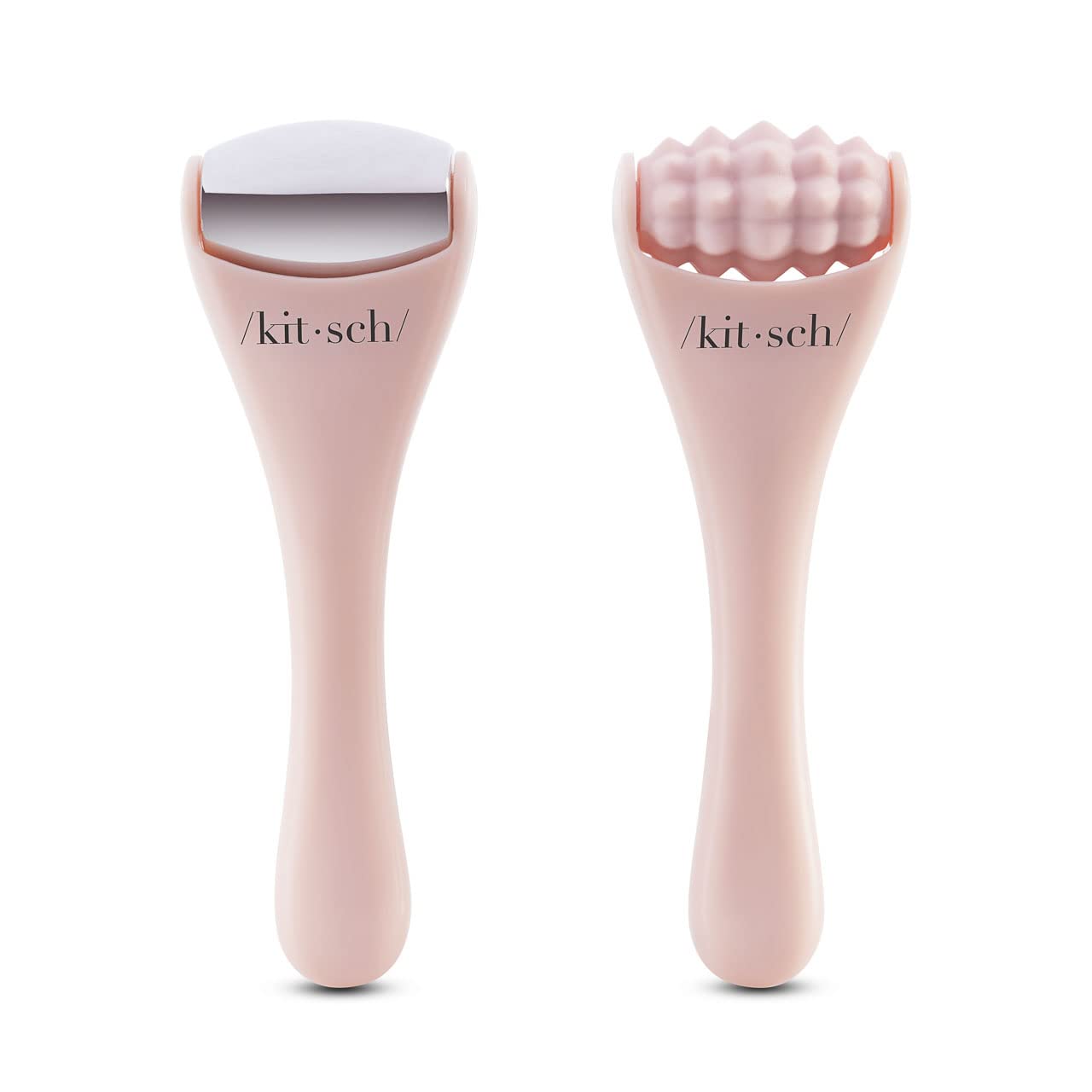 Kitsch Ice Roller for Face & Eye Puffiness, Cold Skin Care for Facial Lymphatic Drainage, Dark Circles & Migraine Relief, Self Tool for Wrinkles, Valentines Day Gifts for Women Face Massager (Pink)