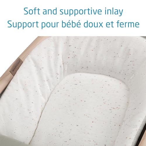 Maxi-Cosi 2-in-1 Kori Rocker, folds flat, travel, washable fabrics, Sand Horizon