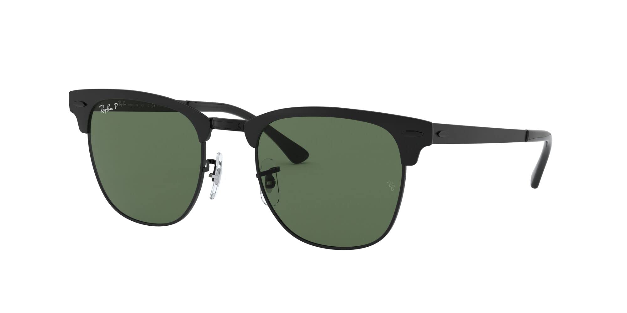 Ray-Ban RB3716 Clubmaster Metal Square Sunglasses