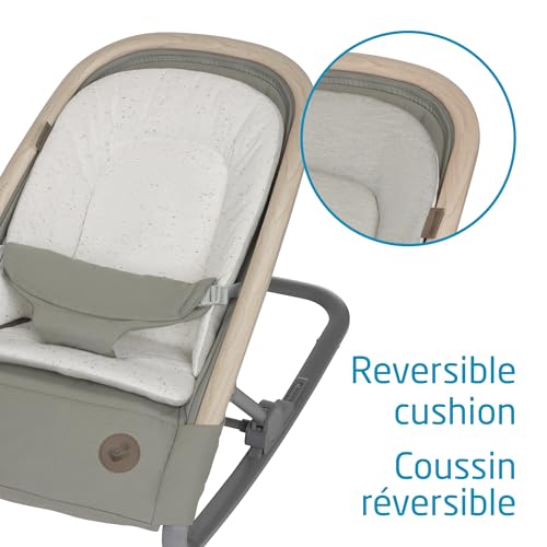 Maxi-Cosi 2-in-1 Kori Rocker, folds flat, travel, washable fabrics, Sand Horizon