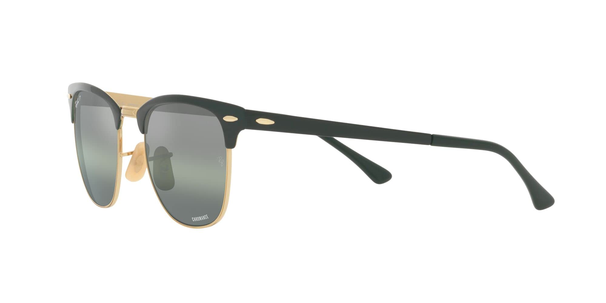 Ray-Ban RB3716 Clubmaster Metal Square Sunglasses