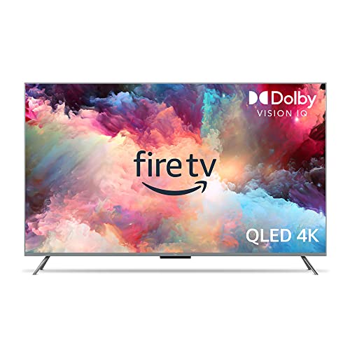 Amazon Fire TV 50" Omni QLED Series 4K UHD smart TV, Dolby Vision IQ, Fire TV Ambient Experience, local dimming, hands-free with Alexa