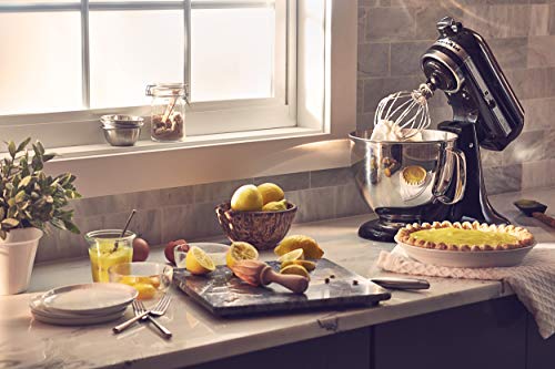 KitchenAid Artisan Series 5-Quart Tilt-Head Stand Mixer, Almond Cream, KSM150PSAC