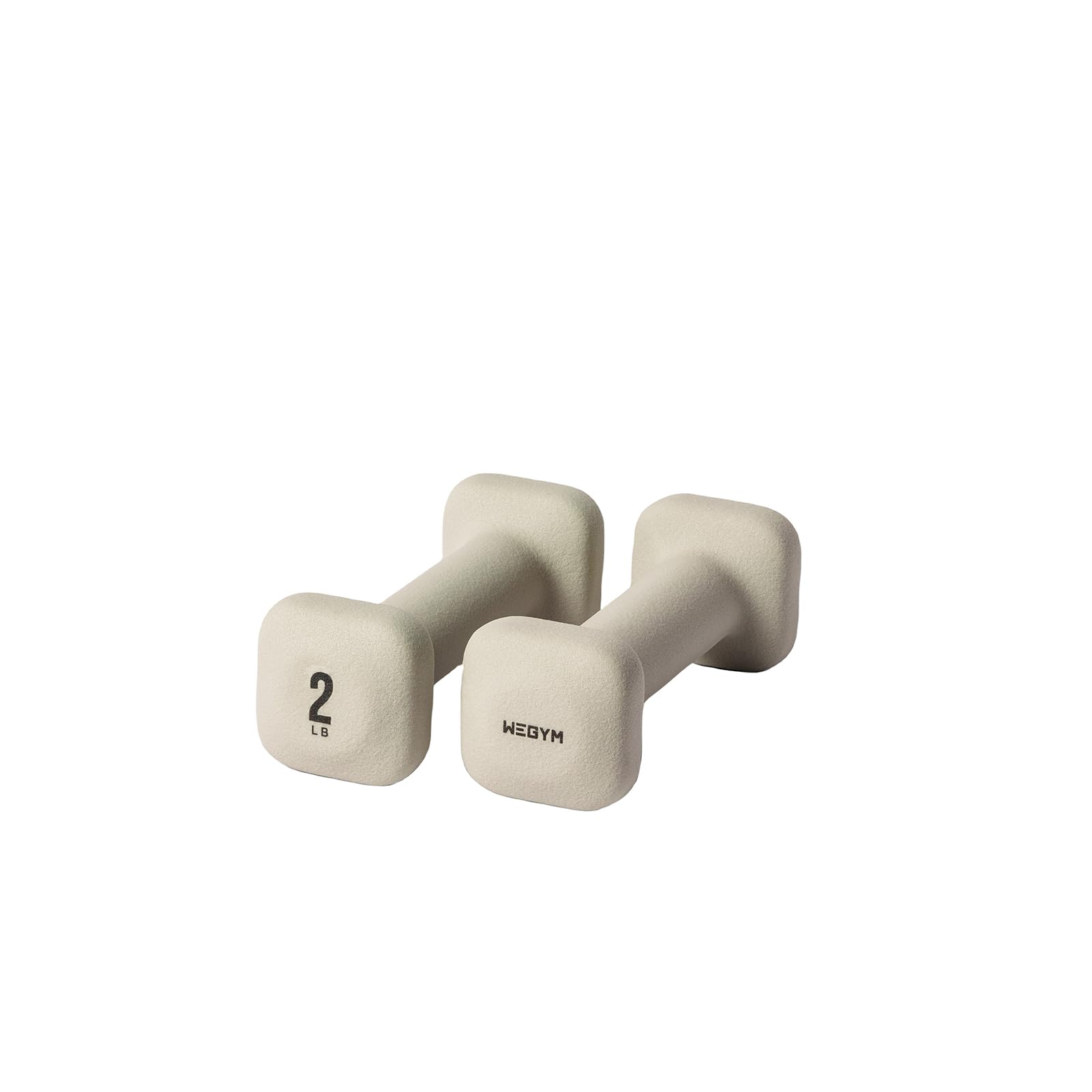 WeGym SafeGrip Dumbbells, Anti-Slip, Anti-Roll, Thick Handles, Free Weights, Square Dumbbells for Secure Workouts at Home, Weightlifting, and Personal Training