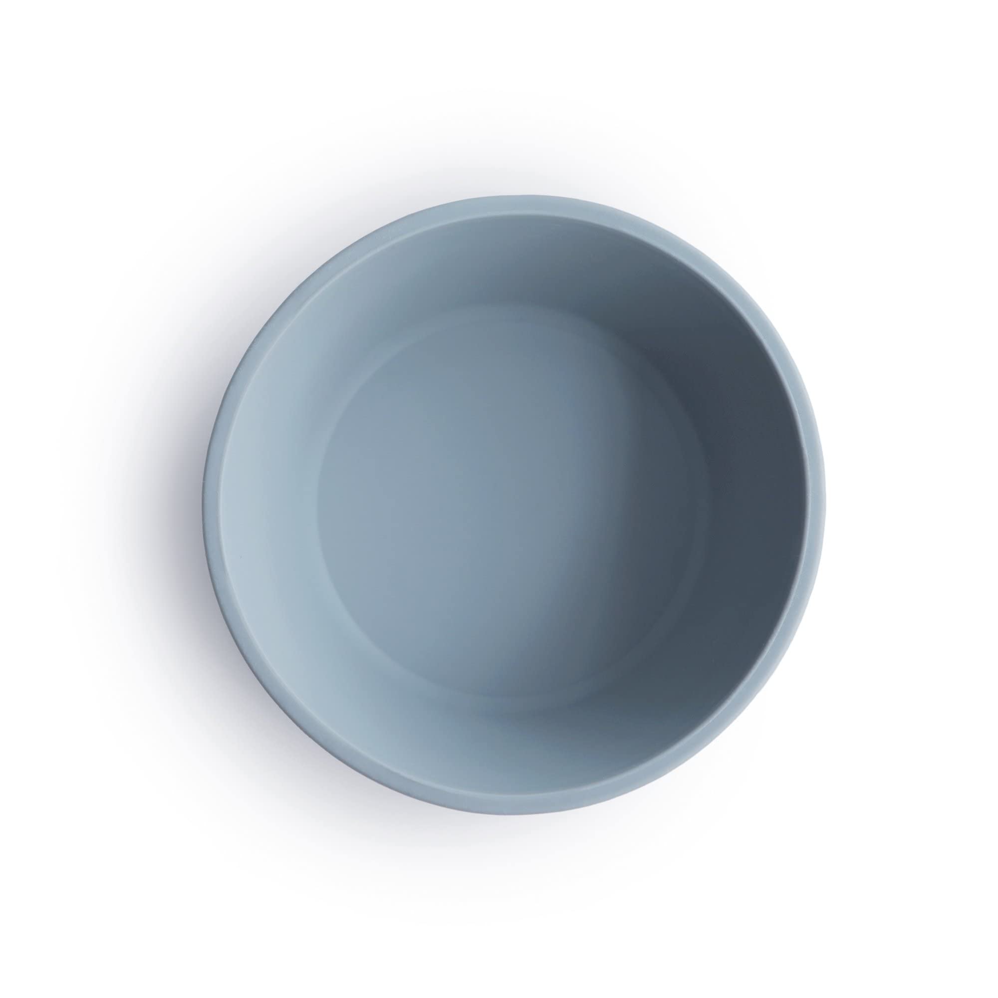 mushie Silicone Suction Bowl | BPA-Free Non-Slip Design (Ivory)